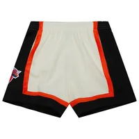 Mitchell & Ness Knicks Cream Shorts