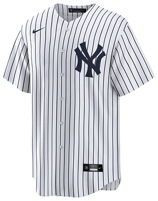 Nike Mens Yankees Replica Team Jersey - White/White