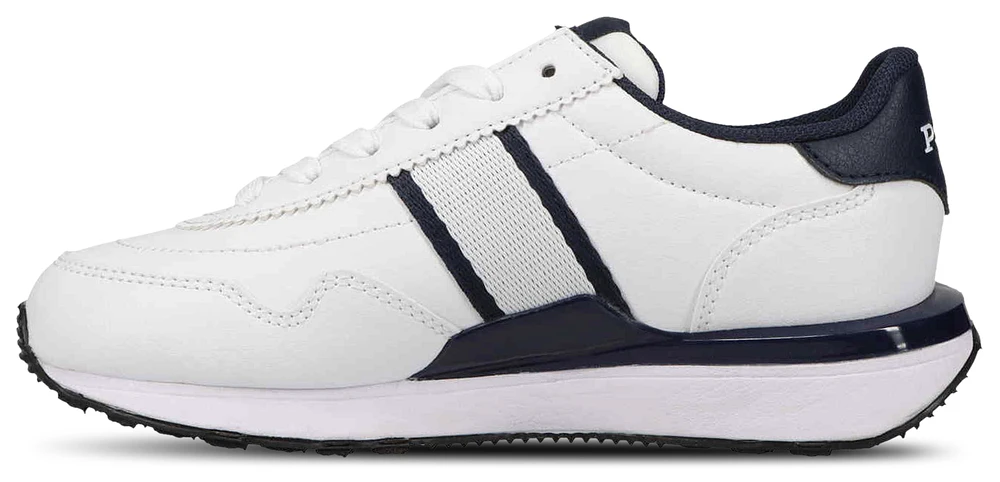 Polo Girls Train 89 Sport - Girls' Grade School Shoes White/Navy