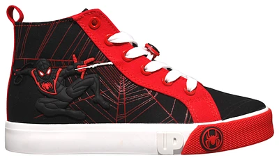 Ground Up Boys Ground Up Miles Morales High Top - Boys' Preschool Shoes Red/Black/White Size 03.0