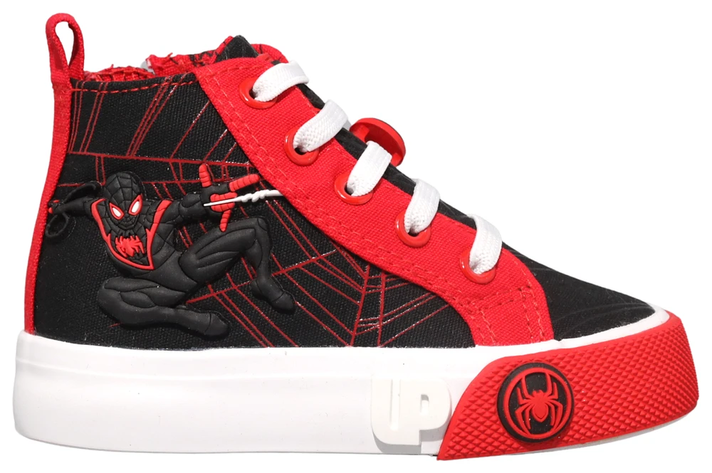 Ground Up Boys Miles Morales High Top - Boys' Toddler Shoes Red/Black/White