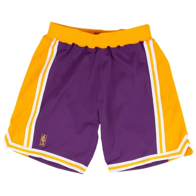 Mitchell & Ness Lakers Authentic Shorts