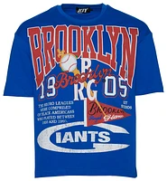 BY KIY Mens NLBM Brooklyn Royal Giants T-Shirt - Blue/Multi