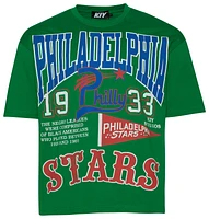 BY KIY Mens NLBM Philadelphia Stars T-Shirt - Multi/Green