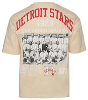BY KIY Mens NLBM Detroit Stars T-Shirt - Orange/Multi