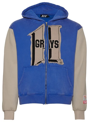 Kiy Studios NLBM 2 Tone Grays Hoodie - Men's