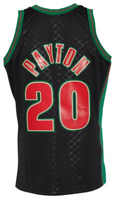 Mitchell & Ness Supersonics Ret NPLTN Swingman Jersey