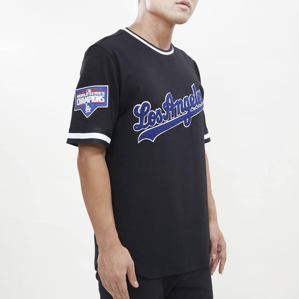 LA Dodgers Shirt Mens XL Black MLB New Era T-Shirt World Series