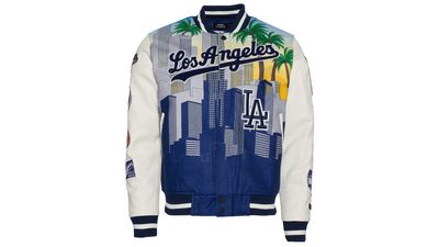 Pro Standard Dodgers Remix Varsity Jacket - Men's
