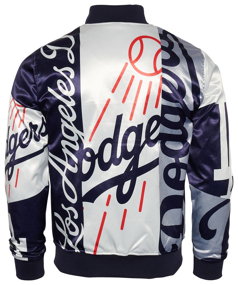 Pro Standard Dodgers Satin Mash Up Jacket