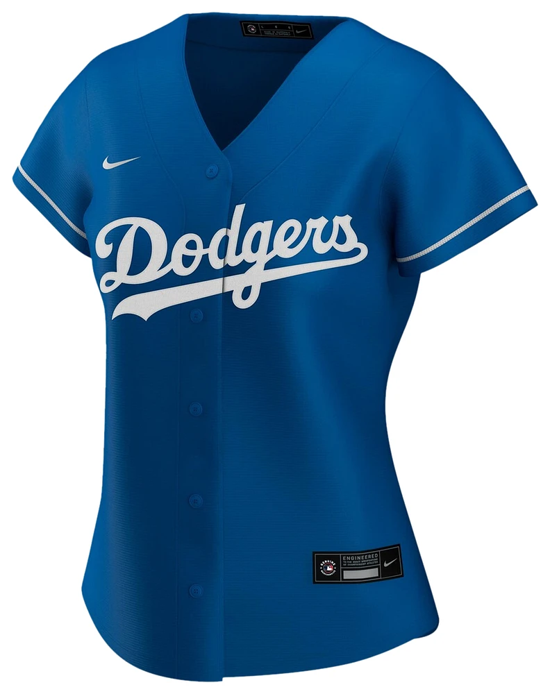 Nike Womens Dodgers Replica Jersey - Blue