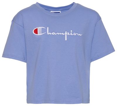 Champion Script Crop T-Shirt