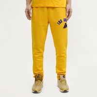 Pro Standard Lakers Stacked Logo Hoodie - Men's