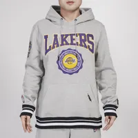 Pro Standard Mens Pro Standard Lakers Crest Emblem Fleece P/O Hoodie