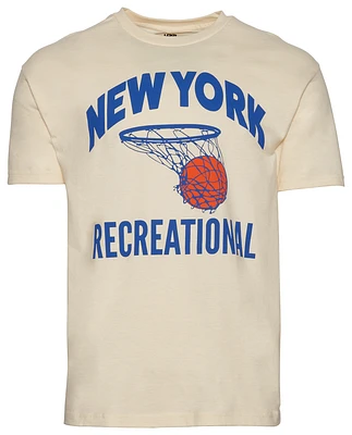 LCKR Mens New York Recreational Graphic T-Shirt - Tan/Tan