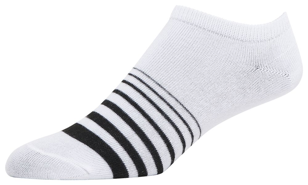 CSG 6 Pack Gradient Stripes No Show Socks