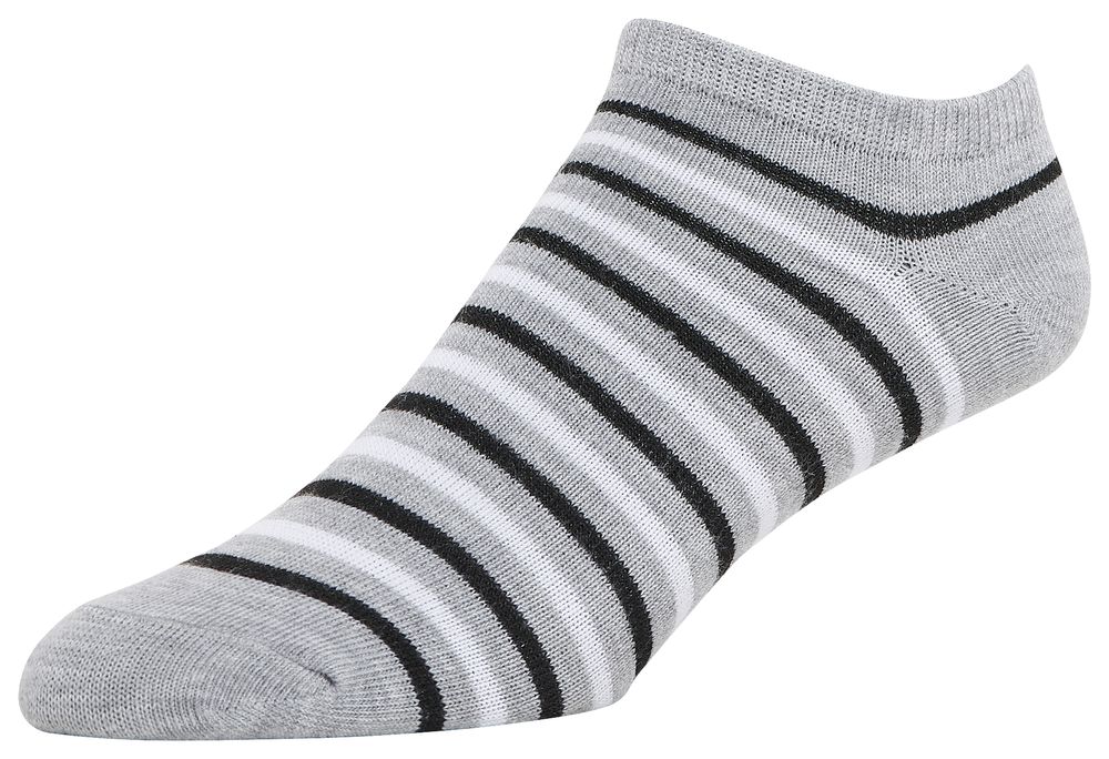 CSG 6 Pack Gradient Stripes No Show Socks