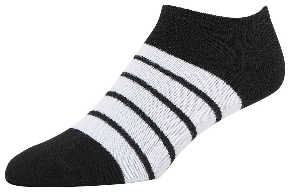 CSG 6 Pack Gradient Stripes No Show Socks