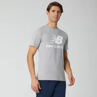 New Balance Essentials Stacked Logo Tee - Men's