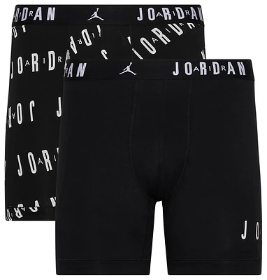 Jordan Mens Flight Cotton Essential 2 Pack Boxer Briefs