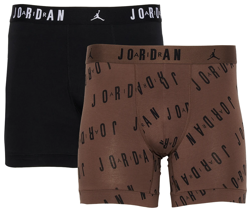 Jordan Flight Cotton Essential 2 Pack Boxer Briefs - Men's