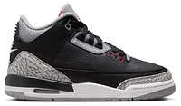 Jordan Boys Retro 3 - Boys' Grade School Basketball Shoes Fire/Black