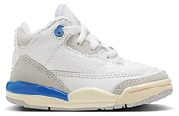 Jordan Girls Retro 3 - Girls' Toddler Shoes Summit White/Hydrogen Blue