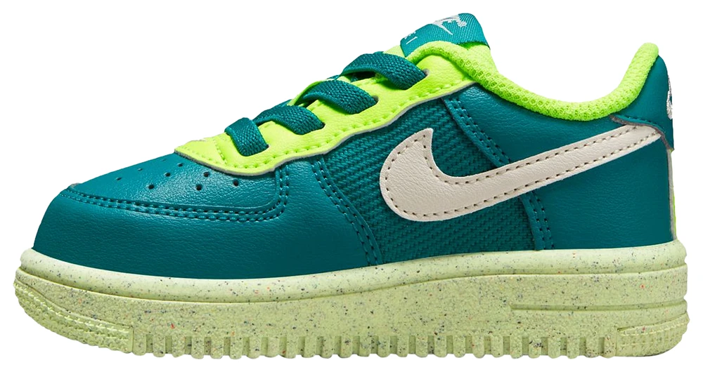 Nike Boys Nike Force 1 Crater - Boys' Toddler Shoes Bright Spruce/Phantom/Volt Size 06.0