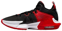 Nike Mens LeBron James Nike LeBron Witness VII - Mens Basketball Shoes White/Black/Red Size 13.0