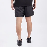 Pro Standard Mens Miami Marlins Dbl Logo Woven Short - Black/Black