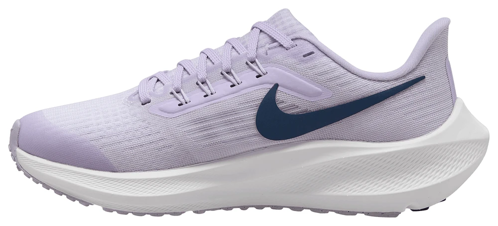 Nike Girls Pegasus 39 - Girls' Grade School Shoes Violet Frost/Barely Grape/Metallic Silver