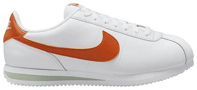 Nike Mens Cortez - Walking Shoes White/Orange