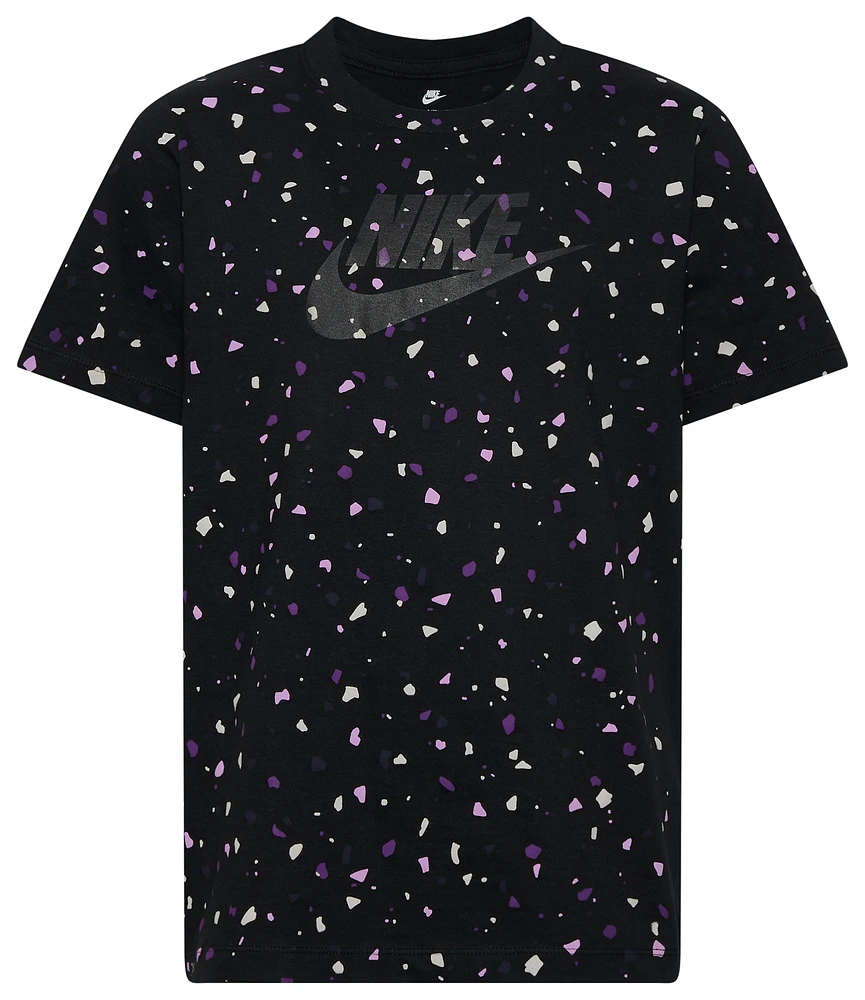 Nike Speckle All Over Print T-Shirt - Boys' Grade School