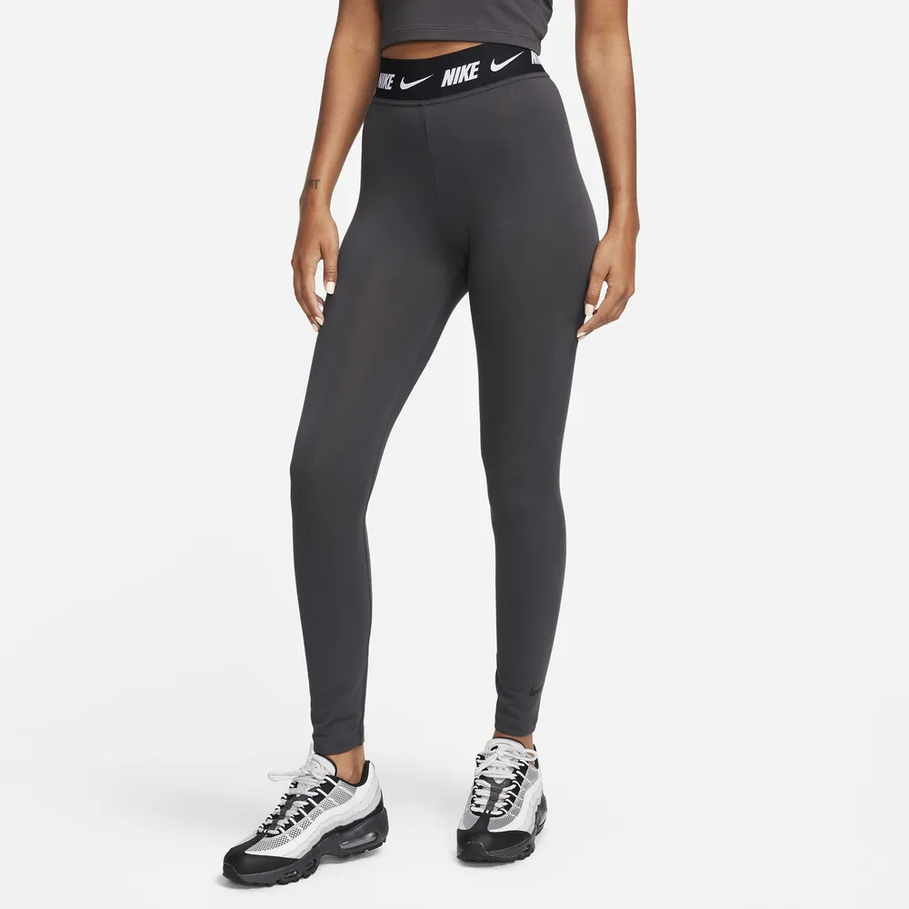Nike Womens Club High Waist Leggings - Anthracite/Black