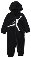 Jordan Boys HBR Jumpman Hooded Coverall - Boys' Infant Black/Black