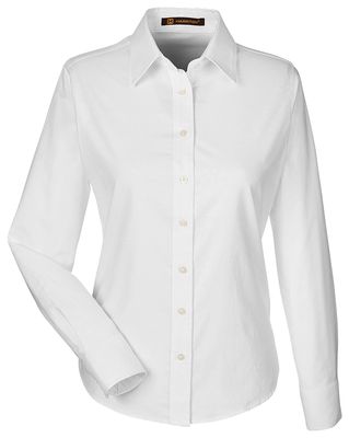 Harriton Long Sleeve Oxford Shirt