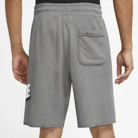 Nike Mens Nike SPE FT Alumni Shorts - Mens Flat Pewter Size S