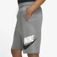 Nike Mens Nike SPE FT Alumni Shorts - Mens Flat Pewter Size S