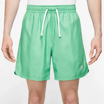 Nike Mens Nike Club Woven LND Flow Shorts - Mens Green/White Size M