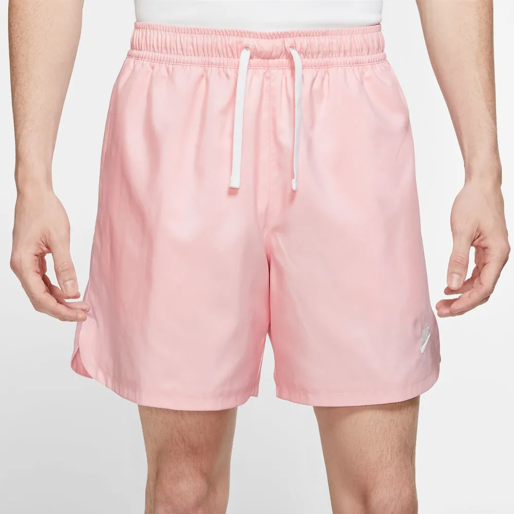Nike Mens Club Woven LND Flow Shorts - White/Pink