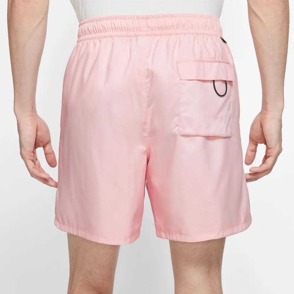 Nike Mens Club Woven LND Flow Shorts - White/Pink