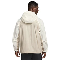 Nike Mens Tech Woven WR Full-Zip Jacket - Light Orewood Brown/Light Brown/Black