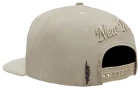 Pro Standard Mens Pro Standard Mets Neutrals SMU Snapback Cap - Mens Taupe/Taupe Size One Size