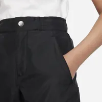 Nike Boys Woven Utility Pants - Boys' Grade School Black/White