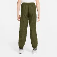 Nike Boys Woven Utility Pants - Boys' Grade School Black/Green