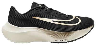 Nike Mens Zoom Fly 5 - Running Shoes Black/Metallic Gold Grain/Sail