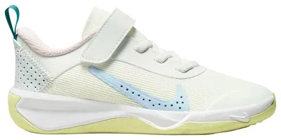 Nike Girls Nike Omni - Girls' Preschool Shoes Summit White/Cobalt Bliss/Citron Tint Size 03.0