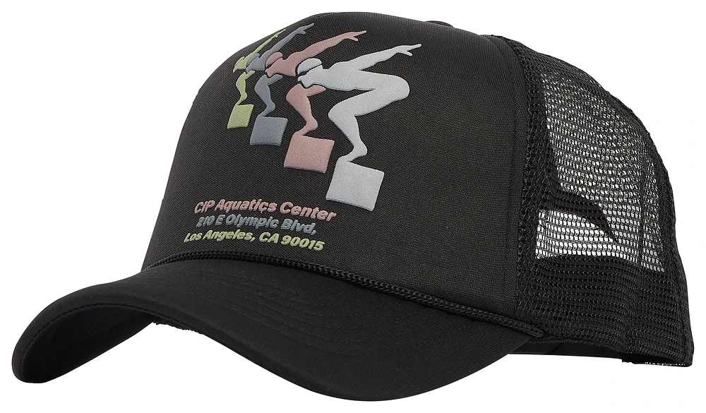 Coney Island Picnic Mens Coney Island Picnic Aquatics Trucker Hat - Mens Black Size One Size