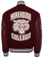 Campus Remix Mens Campus Remix Morehouse College Varsity Jacket - Mens Maroon/Black Size M