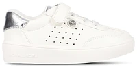 Michael Kors Girls Jem Scotty - Girls' Toddler Shoes White Nappa/Silver Metallic